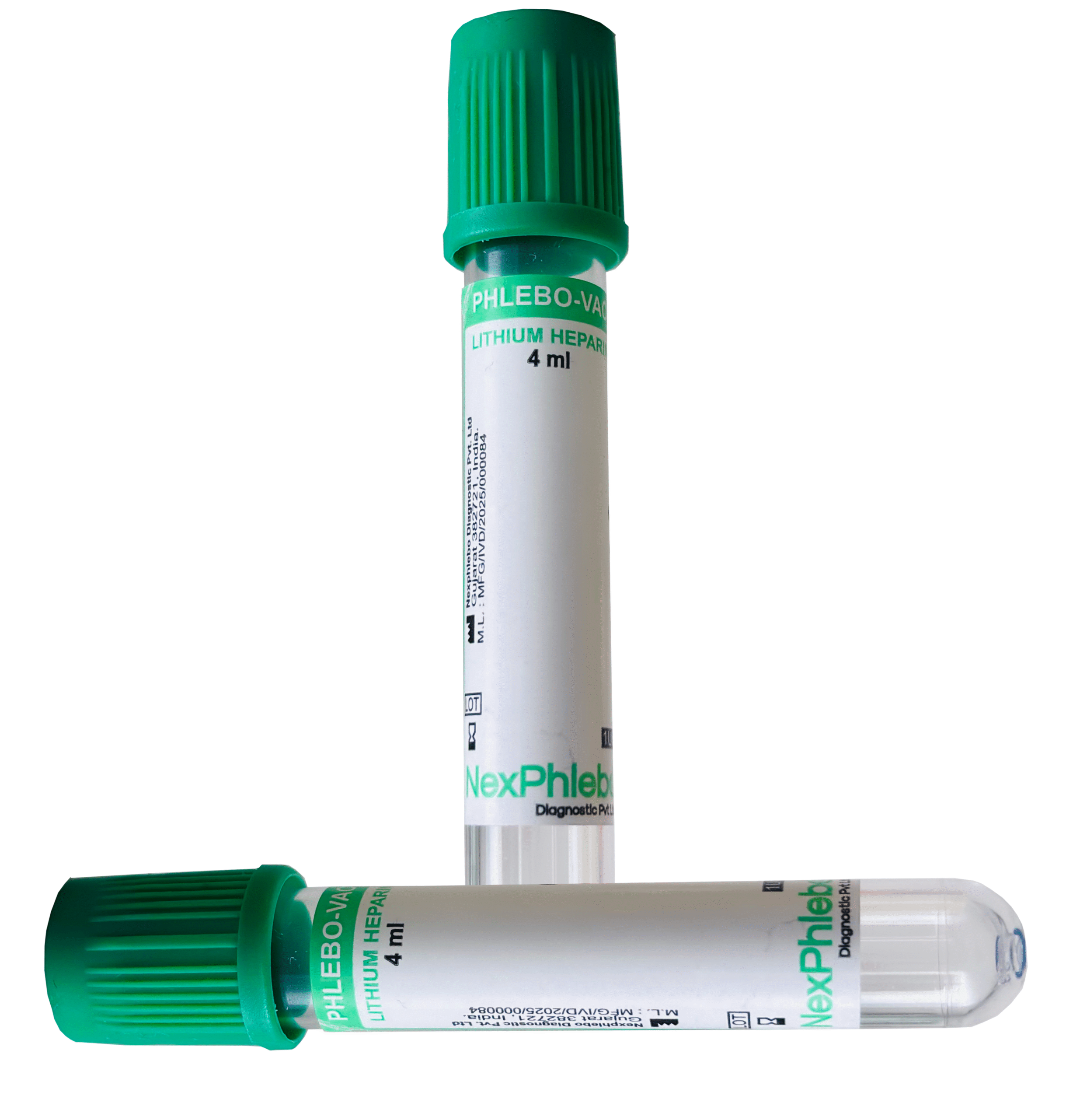 Gel Lithium Heparin – Blood Collection Phlebotube